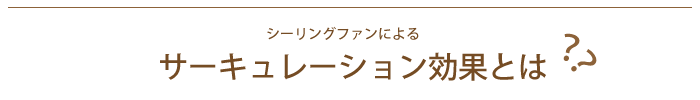 サーキュレーション効果とは？